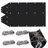 Deer Drag Schlitten - Hirschschleppspiel Schlitten | Vielseitiger Schneeschlitten zum Eisfischen, Jagen, langlebiger Allzweckschlitten für Ausrüstungstransport und Jagdzubehör