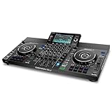 Denon DJ SC LIVE 4 Standalone DJ Controller with Stem Separation on 4 Decks, WiFi Streaming, Internal Speakers, Serato DJ and Virtual DJ Compatible