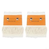 Ersatz-Kern für Petroleumofen, 2 Stück, kompatibel mit verschiedenen Kerosin-Heizungen mit Glasfaser-Baumwoll-Material für effektive Ölverbrennung und Verwendung im Innenbereich (85 x t2,5 x 185 mm)