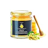 Caravella Fine Food Lindenhonig 250 g Italienisch | Cremig Leicht Blumig & Kräuterig Roh Unpasteurisiert | Natürliche Antioxidantien & Enzyme Wohltuend & beruhigend | Ideal für Tee Frühstück Wellness