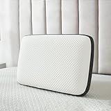 Carasylvia Memory Foam Nackenkissen - Bett Kissen für den Schlaf Soft Cervical Pillow für Nackenschmerzen Ergonomische Kissen Unterstützung für Seite zurück Magen Schläfer mit abnehmbaren Bezug