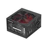 Mars Gaming MPIII850, PC-Netzteil ATX 850W, 5 Jahre Garantie, 85% Effizienz, Digitales APFC-System, 120mm FDB-Lüfter mit AI-RPM, DC-DC- und SMD-Technologie, extra Lange Flachkabel, Schwarz