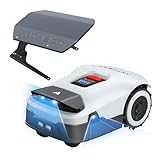ANTHBOT Genie 1000 Mähroboter Set mit Garage, ohne Begrenzungskabel, Empf. 1050 m², Max. 1950 m², Rasenroboter mit RTK+4-Kamera Vision, Präzise Navigation, KI-Hindernisvermeidung & App-Steuerung