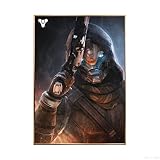 Destiny 2 Poster Cayde-6 (93x62 cm) gerahmt in: Rahmen Kupfer