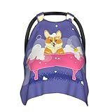 Xiso Ver Autositzbezug für Hunde zum Stillen, dehnbarer Autositzüberdachung, vielseitig verwendbar, 5-in-1-Bezug, Geschenk für Baby und Mutter