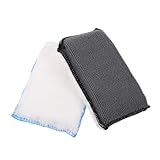 PRETYZOOM 2stücke Auto Reinigungsschwämme Hochdichte Reinigungsbürste Mit Schrubberseite Für Gründliche Fahrzeugpflege Für Innenräume Und Vielseitige Anwendungen