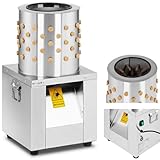 Wiesenfield WIE-QP-30 Rupfmaschine Wachteln Geflügelrupfmaschine Rupfmaschine für Geflügel