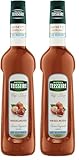 Mathieu Teisseire Haselnuss 0% Zuckerfreier Sirup, Für Getränke, Erfrischungsgetränke, Cocktails, Kaffee und Desserts, 70cl Flasche (Packung mit 2)