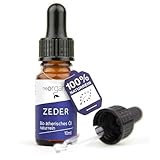 NeoOrganic® Bio Zedernöl (Cedrus atlantica) – nachhaltig gewonnen aus dem Holz der Atlaszeder – 100% naturreines ätherisches Öl der Zeder - Echter Zedernholz Duft - Zedernholzöl - 10ml