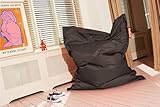 Fatboy Original Sitzsack Dunkelgrau, Nylon, 40 x 140 x 180 cm (LxBxH)