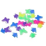 Segrehy 26pcs Fahrrad Spoke Perlen Fahrradrad Plastikperlen Clip -Derektionen für Kinder Fahrrad -Ornamente