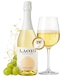 Laori Sparkling White 0,75L | Alkoholfreier Sekt mit zitrischer Frische & blumigen Noten | Perfekt für Italian Spritz & zum Anstoßen | Ohne künstliche Aromen & Farbstoffe | Nur 19 Kalorien & vegan