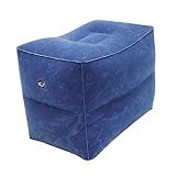 ULTECHNOVO 1Satz Aufblasbares Fußruhkissen Für Verstellbares Reisekissen Für Flugzeugreisen Beinruhekissen Für Kleinkinder Mit Aufbewahrungstasche Komfortable Unterstützung