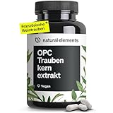 OPC Traubenkernextrakt - 240 hochdosierte Kapseln für 8 Monate - Reines OPC aus europäischen Weintrauben - Laborgeprüft, Vegan und in Deutschland produziert