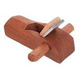 KOMBIUDA Kleiner Holz handhobel aus Hochwertigem Holz Leicht und Tragbar mit Flacher Klinge für Präzises Trimmen und Glätten für Schreiner und Holzarbeiten Langlebiges DIY werkzeug