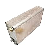 GWGQTELENC Wärmetauscher 120 Platten Edelstahl Gelötete Platten Typ Wassererhitzer Kühler Kühler Gegenstromkühler(Same Side 32mm)