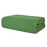 ComfortAce Albufeira Wohndecke 100x150 cm 100% Baumwolle,Salted Lime