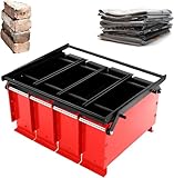 Manueller Papierbrikettierer zum effizienten Erhitzen von Ziegeln aus Altpapier