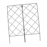 TOYZFRIENDY 2 Stück Klappbare Garten Rankhilfe Wetterfester Pflanzenhalter für Kletterpflanzen Platzsparendes Klettergerüst für Gurken Weinpflanzen Bohnen Multifunktionale Pflanzenstütze