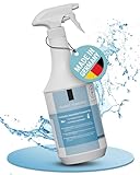 Planet Sensitive® - 1L alkoholfreies Desinfektionsmittel für Flächen, Oberflächen, Hände & Haut | Wirksam gegen Bakterien, Viren, Pilze, Sporen, Schimmel & entfernt Gerüche | Basisch | Sprühflasche