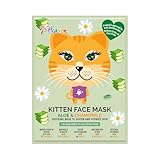 7Thheaven Mascarilla De Tela Animal Mask Gatito 7Th Heaven , 1 Stück (1Er Pack)