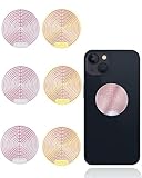 KGDUYC 6 Stücke Strahlenschutz Handy Aufkleber - Strahlung Abschirmung Aufkleber, EMF-Schutz Handy-Aufkleber Blocker für Telefon Laptop Tablet-Computer und Alle Elektronischen GeräTe