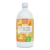 Fischer's EM-Chiemgau® Alleskönner mit Effektiven Mikroorganismen - EM-blond | Bio-Hausmittel - Haushalt, Tierpflege, Reinigung, Wellnessanwendungen, 1L