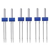 Zwillingsnadel Jersey, 6 Stücke Zwillingsnadeln für Nähmaschine, Jersey Nadeln, Nähmaschinennade, Zwillingsnadel Stretch, Zwillingsnadeln Nähmaschinennadeln, Twin Nadeln, für Nähmaschine