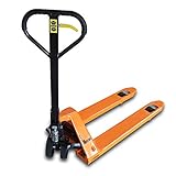 qteck-Hubwagen-2000 kg-1150 mm-Gabellänge-PU Rollen-Handhubwagen-Gabelhubwagen