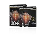 Rubaki Wärmepflaster – Bis zu 12 Stunden wohltuende Wärme für Rücken, Nacken & Co. – Luftaktivierte Linderung für Ihre Schmerzen!