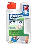 COLLO BÜGLATT Bügeleisen Reiniger 125ml I Reinigungsmittel für die Bügeleisen Pflege I Entfernt Kalk & haftende Rückstände I Einfaches, glattes Bügeln