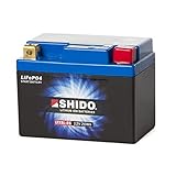 SHIDO LTX5L-BS LION -S- Batterie Lithium, Ion Blau (Preis inkl. EUR 7,50 Pfand)