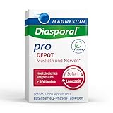 Magnesium-Diasporal Pro DEPOT Muskeln und Nerven, 30 Tabletten: Magnesium und Vitamin B-Komplex, hochdosiert