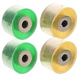 FIXOSHEE 4 Rollen Dehnbares PVC veredlungsband Selbstklebend Wetterfest Pflanzenschutz Obstbäume Gartengrafting Tape Für Pfropfen und Veredeln von Fruchtbäumen Zitrus Pfirsichbäumen