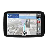 TomTom Pkw-Navi GO Navigator (extra großes 7-Zoll-Display, Stauvermeidung Dank TomTom Traffic, Karten von Europa, Wi-Fi-Updates, Premium Services, einzigartige Magnethalterung)