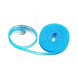 VILLFUL Rutschhemmendes Wäschetrocknungsseil Lange und wasserdichte Reiseleine für Leichte Kleidung und Camping für Outdoor Aktivitäten Farblich