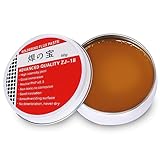 50g Lötpaste,Lötfett,Flussmittel Löten,Solder Paste,Lötflussmittel,Soldering Flux,Lötfett Flussmittel,für Gold,Kupfer,Eisen,Zinn,Instrumente,Mechaniker (Nettogewicht 50g)
