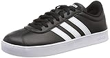 adidas Herren VL COURT 2.0 Skateboardschuhe, Schwarz (Negbás/Ftwbla/Ftwbla 000), 44 2/3 EU