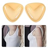 EHOTER Monoka Push up Pads Doppelseitig Klebende Nippelcover Klebe BH Push Up Pushpads Selbstklebend Klebe BH Push Up 2In1 Pushpads Klebe BH Frauen Damen Geschenk (B,S)