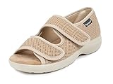 Aerosoft Damen Reha-Sandalette Stretch 06, druckfrei, individuell anpassbar, in 3 Farben (beige, Numeric_39)