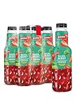 granini Sensation Basil Berry (6 x 0,75l), 32% Frucht, Basilikum, Erdbeere, Party-Drink, vegan, laktosefrei, mit Pfand