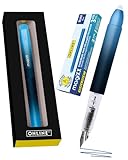 Online Füllhalter magiXX Deep Ocean I Füller mit radierbarer, blauer Tinte I inkl. 4 magiXX Patronen I Schreiben, radieren & korrigieren in einem I Füllfederhalter als Geschenk für Schule & Uni