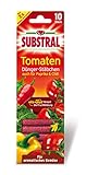 Substral Dünger-Stäbchen für Tomaten, Chili, Peperoni, Gurken, Zucchini und Paprika, etc., mit Langzeitwirkung, 10 St.