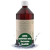 Viroxidin Zechstein Magnesiumöl 1000ml - 100% Natürlich & Rein aus deutscher Abfüllung - Magnesiumchlorid Magnesiumöl Zechstein in Premium Qualität & hochwertiger Apothekenflasche