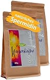 100% frische Bio Weizenkeime - natürliches Spermidin, Superfood | Doppelpack 2 x 200g | schonend hergestellt, vegan, laktosefrei