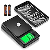 TNOMSNO 0.01g/1000g Feinwaage, Digitale Präzisionswaage 7 Einheiten Multifunktions Grammwaage mit Lcd Display Tragbare Klein Küchenwaage Tara-Funktion Mini Küchenwaage für Küche Kaffee Schmuck