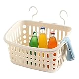 Poolside Aufbewahrungskorb | Schwimmbad-Aufbewahrungskorb – Getränkehalter mit Haken, UV-beständiges für Spielzeug, Schwimmzubehör, Snacks, Handtücher, Wasserflaschen, Getränke