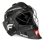 FREEZ Floorball Torwartmaske Torhüter Helm Goalie HELMET Z-280 BLACK/schwarz Senior