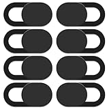 lululeague Webcam Abdeckung, Cover Kamera Laptop, 0.027 Ultra dünne Web Kamera Abdeckung für Computer Laptop, Smartphone, PC, Handyzubehör -Schutz Ihrer Privatsphäre Online (8 Stück)