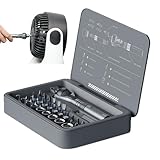 Generisch Ratschenkoffer,Metrischer Steckschlüssel Und Ratsche Set - 40 Präzisions-Bits für Heimwerker, Haushalt & Kfz-Wartung